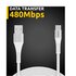 Intenso CABLE USB-A TO USB-C 1.5M/7901102 cavo USB 1,5 m USB A USB C Bianco