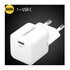 Intenso POWER ADAPTER USB-C GAN/7803022 Universale Bianco AC Ricarica rapida Interno