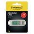 Intenso Rainbow Line 32GB USB 2.0 Tipo-A Trasparente