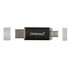 Intenso Twist Line unità flash USB 256 GB USB Type-A / USB Type-C 3.2 Gen 1 (3.1 Gen 1) Antracite