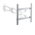 ITB 17.03.1106 supporto a soffitto per tv a schermo piatto Argento