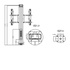 ITB 2128 Supporto per display espositivi 190,5 cm (75