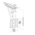 ITB MB1028 supporto a soffitto per tv a schermo piatto 139,7 cm (55