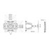 ITB Multibrackets 5266 Supporto TV parete 70