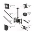 ITB Multibrackets 5491 supporto a soffitto per tv a schermo piatto 70
