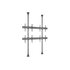 ITB Multibrackets 6084 Supporto per display espositivi 165,1 cm (65") Nero