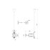 ITB Multibrackets 6416 Supporto per display espositivi 106,7 cm (42