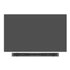 ITB Multibrackets 7895 supporto da parete per casse acustiche Staffa per TV Nero