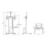 ITB Multibrackets 9073 Supporto TV a parete 2,54 m (100
