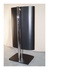 ITB PM5160 base da pavimento per tv a schermo piatto 75" Nero, Cromo