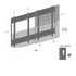 ITB PM5370 supporto da parete per tv a schermo piatto 47
