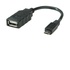 ITB ROLINE 11.02.8311 cavo USB 0,15 m 2.0 Micro-USB B USB A Nero
