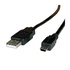 ITB ROLINE 11.02.8708 cavo USB 0,8 m 2.0 Mini-USB B USB A Nero