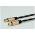ITB ROLINE 11.02.8803 cavo USB 3 m USB 2.0 USB A USB B Nero, Oro