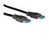 ITB ROLINE 11.02.8971 cavo USB 3 m 3.2 Gen 1 (3.1 Gen 1) USB A Nero