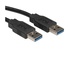 ITB ROLINE 11.02.8971 cavo USB 3 m 3.2 Gen 1 (3.1 Gen 1) USB A Nero