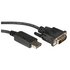 ITB ROLINE 2m DVI-DisplayPort cavo DVI DVI-D Nero