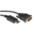 ITB ROLINE 2m DVI-DisplayPort cavo DVI DVI-D Nero