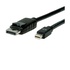 ITB ROLINE DisplayPort Cable, DP - Mini DP, M/M 3 m