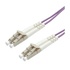 ITB ROLINE FO Jumper Cable 50/125µm OM4, LC/LC, Low-Loss-Connector 2m cavo a fibre ottiche Viola