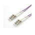 ITB ROLINE FO Jumper Cable 50/125µm OM4, LC/LC, Low-Loss-Connector 2m cavo a fibre ottiche Viola