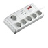 ITB ROLINE Power Strip, 1+5-way, Master/Slave Prolunga 6 presa(e) AC Interno Bianco