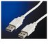 ITB ROLINE USB 2.0 Cable cavo USB 0,8 m USB A Bianco