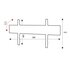 ITB Supporto a parete Inclinabile Grande formato max 60 Kg