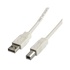 ITB USB 2.0 A/B M/M 1.8m cavo USB 1,8 m USB A USB B Bianco