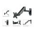 ITB VALUE 17.99.1191 Supporto TV a parete Nero