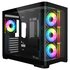 iTek DARK CAVE CURVED Tower Nero