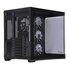 iTek DARK CAVE CURVED Tower Nero