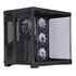 iTek DARK CAVE CURVED Tower Nero