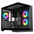 iTek DARK CAVE DS Tower Nero