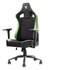 iTek SCOUT PM30 Sedia da Gaming Corsa Nero, Verde - Da esposizione, piccoli graffi e copertura in plastica destra mancante