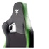 iTek SCOUT PM30 Sedia da Gaming Corsa Nero, Verde - Da esposizione, piccoli graffi e copertura in plastica destra mancante