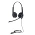 JABRA BIZ 1500 Duo QD Stereofonico Padiglione auricolare Nero