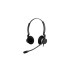 JABRA BIZ 2300 QD Duo Stereofonico Padiglione auricolare Nero