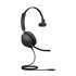 JABRA Evolve2 40 SE Auricolare Cablato A Padiglione Musica e Chiamate USB tipo-C Nero