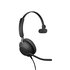 JABRA Evolve2 40 UC Mono Cuffie Cablato USB A Nero