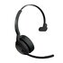 JABRA Evolve2 55 A Padiglione Bluetooth con Base di ricarica Nero