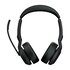 JABRA Evolve2 55 Auricolare Wireless A Padiglione Ufficio Bluetooth Base di ricarica Nero