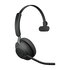 JABRA Evolve2 65, MS Mono Auricolare Wireless A Padiglione Ufficio USB tipo A Bluetooth Nero