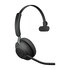 JABRA Evolve2 65 MS Mono Cuffie Wireless Bluetooth Nero