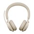 JABRA Evolve2 65, MS Stereo Auricolare Wireless A Padiglione Ufficio USB tipo-C Bluetooth Beige