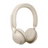 JABRA Evolve2 65, MS Stereo Auricolare Wireless A Padiglione Ufficio USB tipo-C Bluetooth Beige