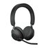 JABRA Evolve2 65 MS Stereo Cuffia USB A Bluetooth Nero