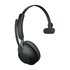 JABRA Evolve2 65, UC Mono Auricolare Wireless A Padiglione Ufficio USB tipo-C Bluetooth Nero