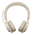 JABRA Evolve2 65 UC Stereo Cuffia Beige