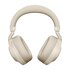 JABRA Evolve2 85, MS Stereo Auricolare Con cavo e senza cavo A Padiglione Ufficio USB tipo-C Bluetooth Beige